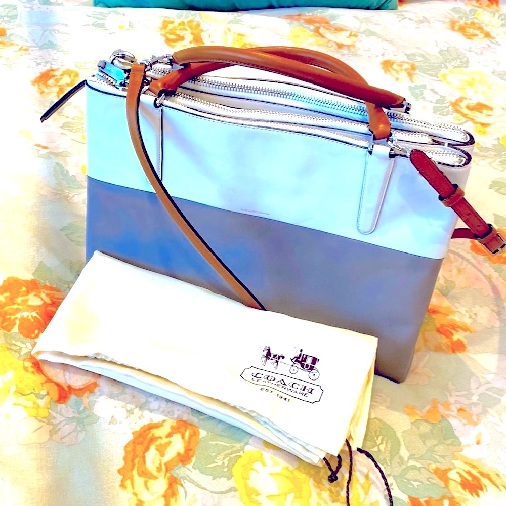 COACH Leather Satchel